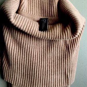 Zero & Maria Cornejo cowlneck cashmere sweater